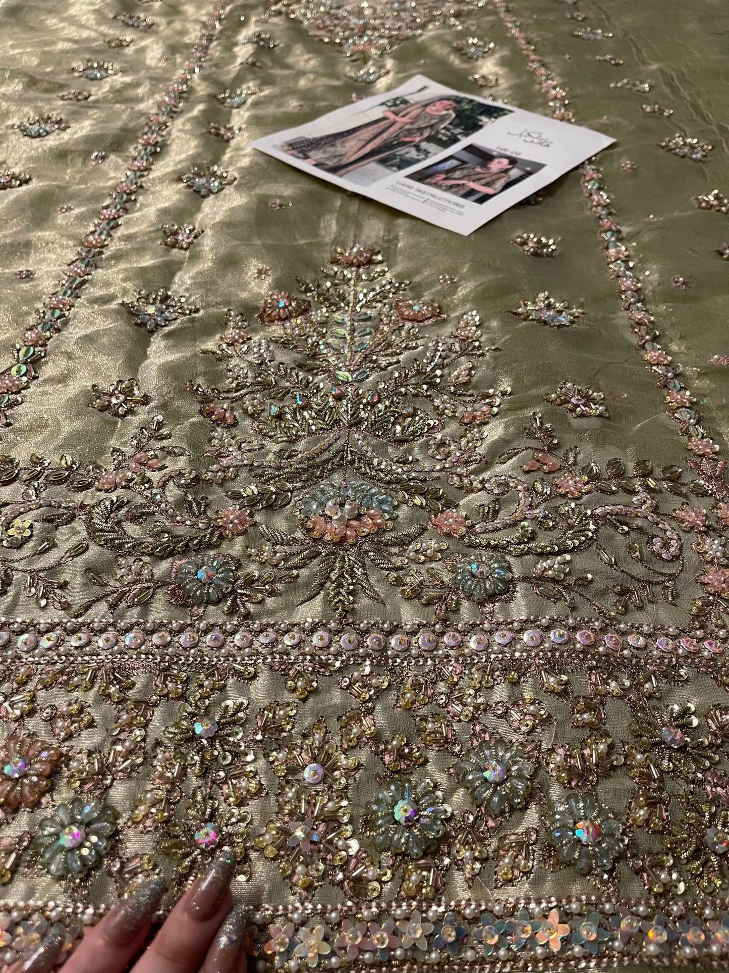 Haris Shakeel Gold & Black