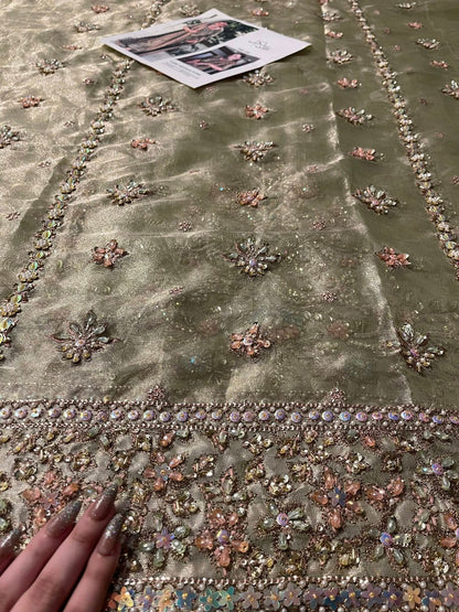 Haris Shakeel Gold & Black