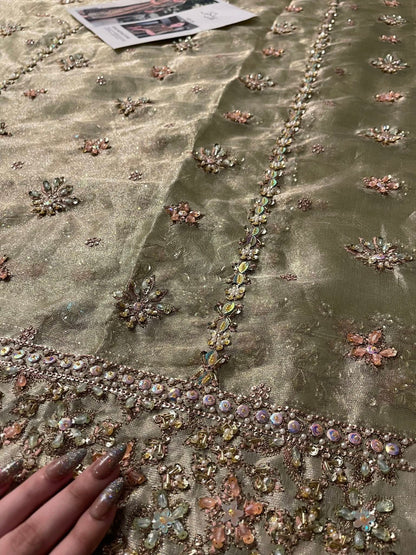 Haris Shakeel Gold & Black