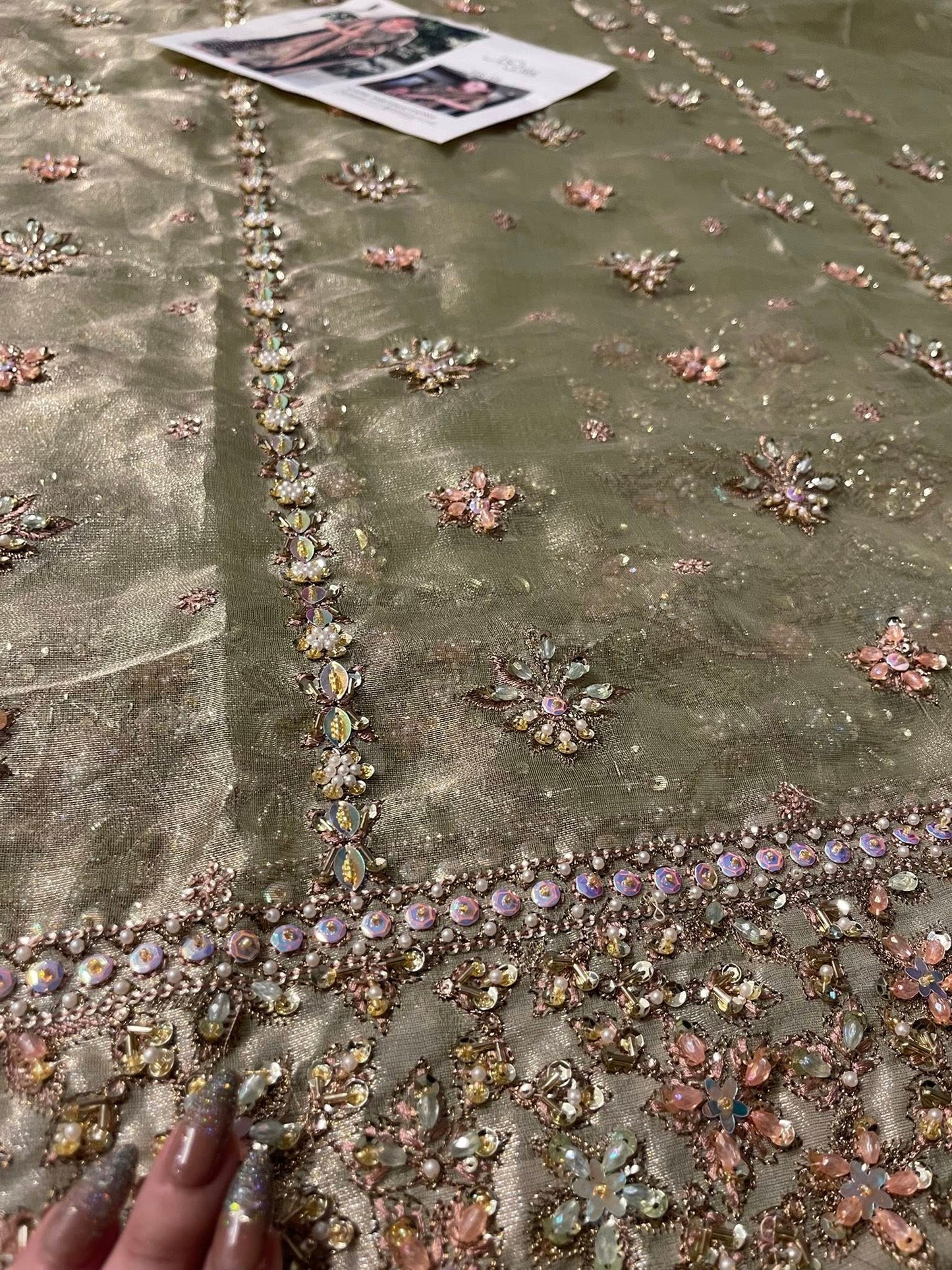 Haris Shakeel Gold & Black